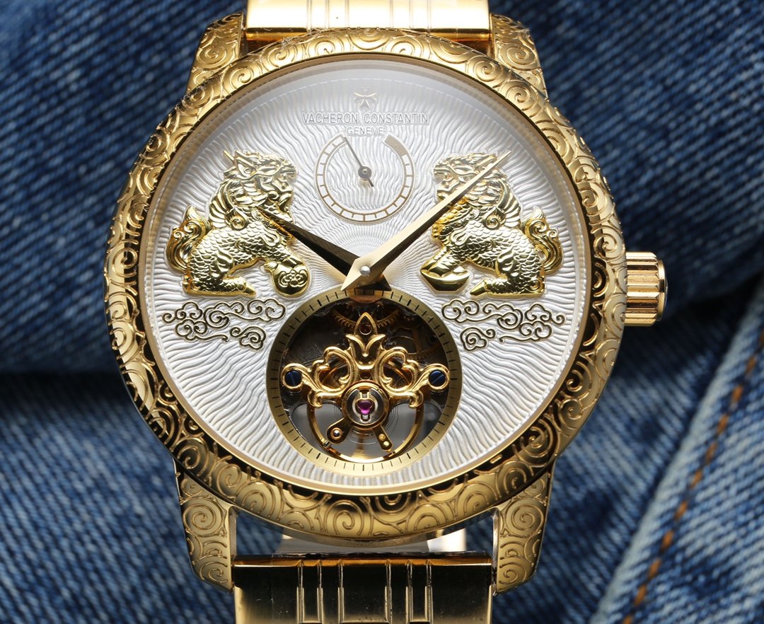 VACHERON TRADITIONNELLE TOURBILLON WHITE DIAL