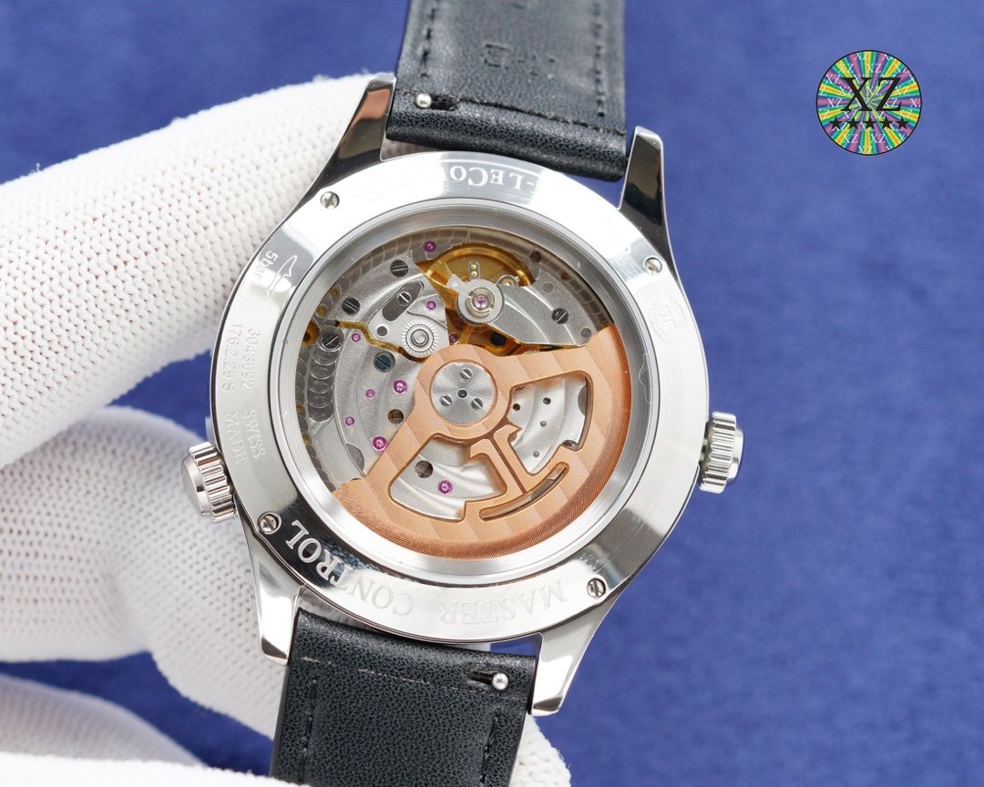 JAEGER MASTER GEOGRAPHIC 42 SILVER DIAL