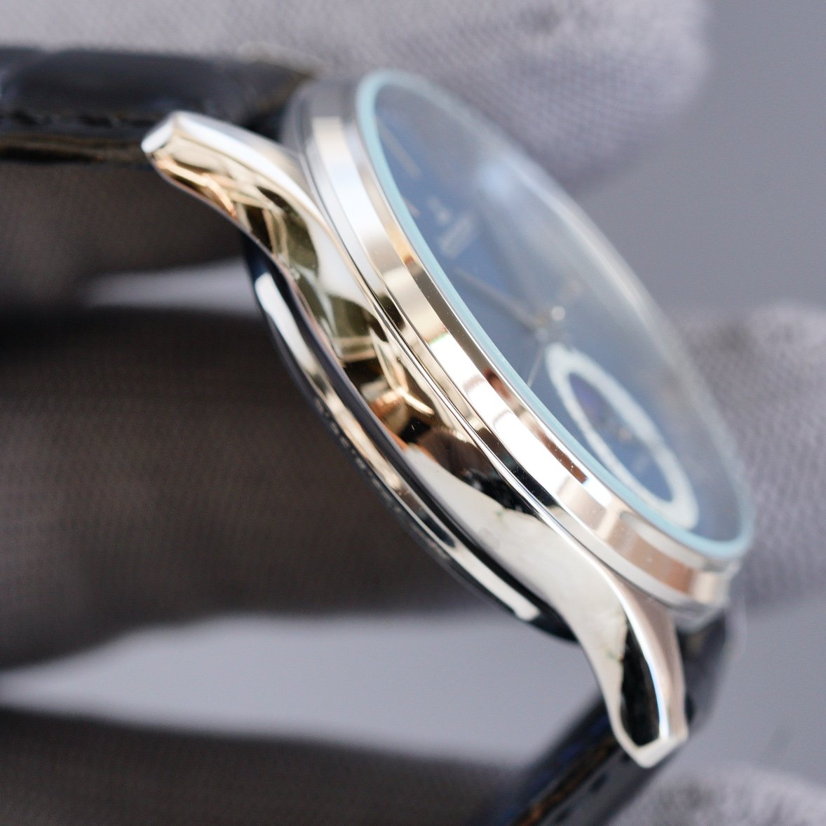 JAEGER LECOULTRE ULTRA THIN STEEL CASE MOONPHASE