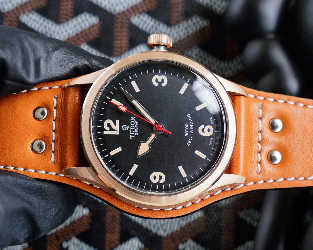 HERITAGE RANGER 41MM BLACK DIAL BRONZE CASE
