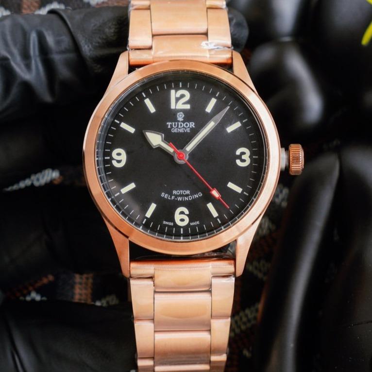 HERITAGE RANGER 41MM BLACK DIAL STEEL BRACELET