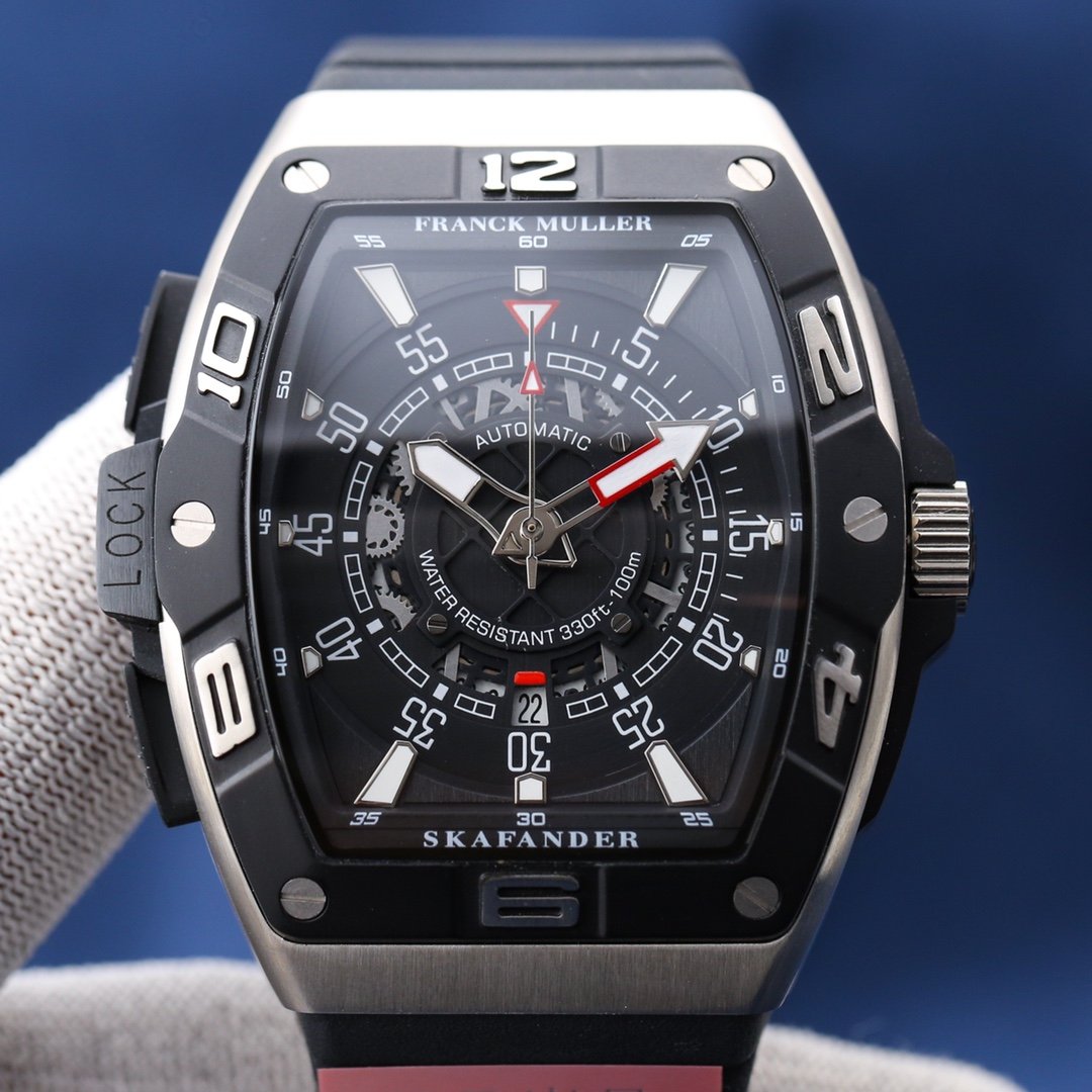 FRANK SKAFANDER 45MM RUBBER STRAP