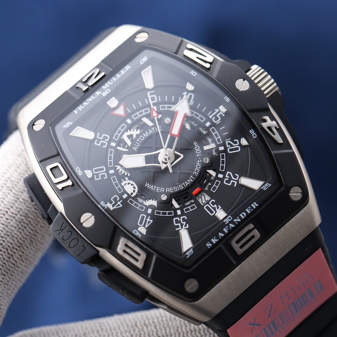 FRANK SKAFANDER 45MM RUBBER STRAP