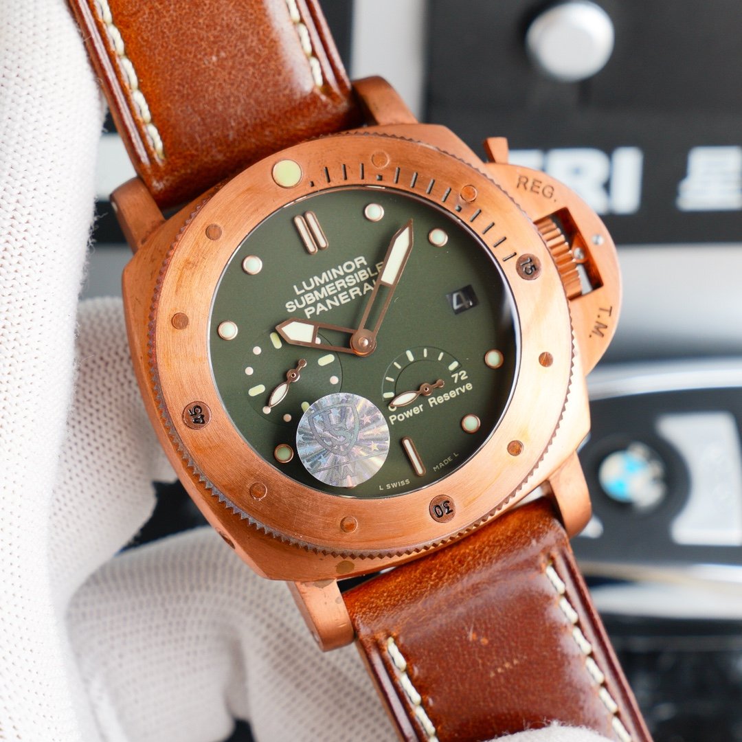 LUMINOR SUBMERSIBLE 1950 POWER RESERVE 47MM BRONZE
