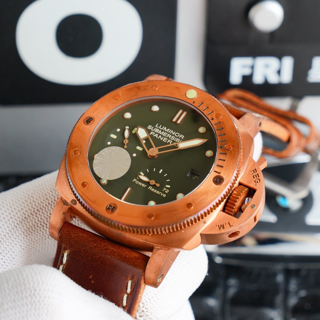 LUMINOR SUBMERSIBLE 1950 POWER RESERVE 47MM BRONZE