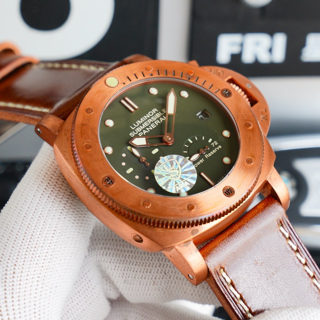 LUMINOR SUBMERSIBLE 1950 POWER RESERVE 47MM BRONZE