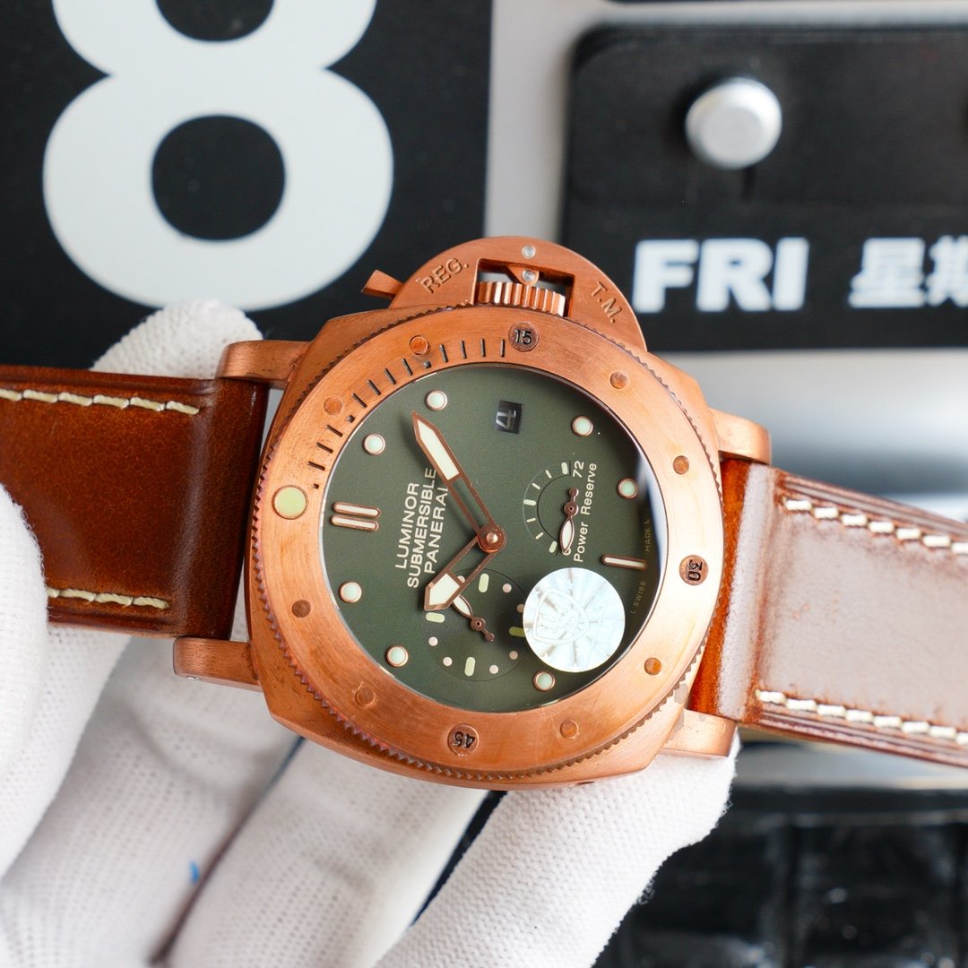 LUMINOR SUBMERSIBLE 1950 POWER RESERVE 47MM BRONZE