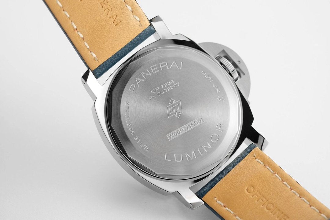 LUNIMOR BLUE DIAL STEEL CASE PAM1085