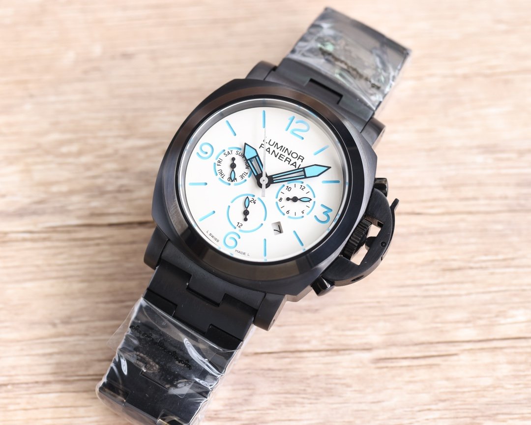 LUMINOR DAYLIGHT 44MM BLACK CASE CHRONOGRAPH