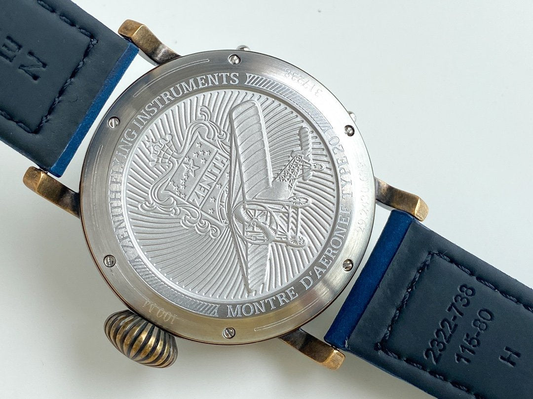 PILOT TYPE 20 45MM BRONZE CASE BLUE DIAL