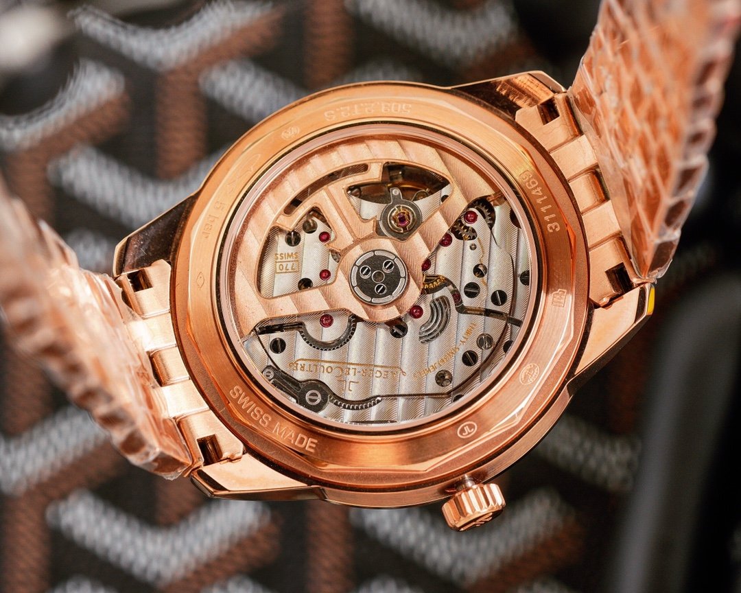 JAEGER GEOPHYSIC UNIVERSAL TIME STEEL BRACELET