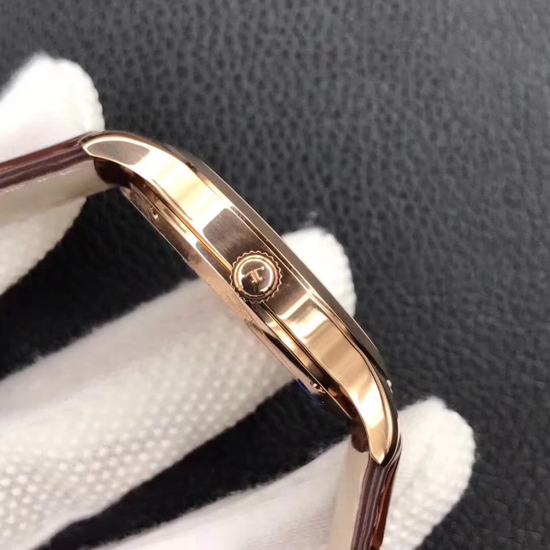 JAEGER MASTER CONTROL DATE 40MM ROSE GOLD WHITE DIAL