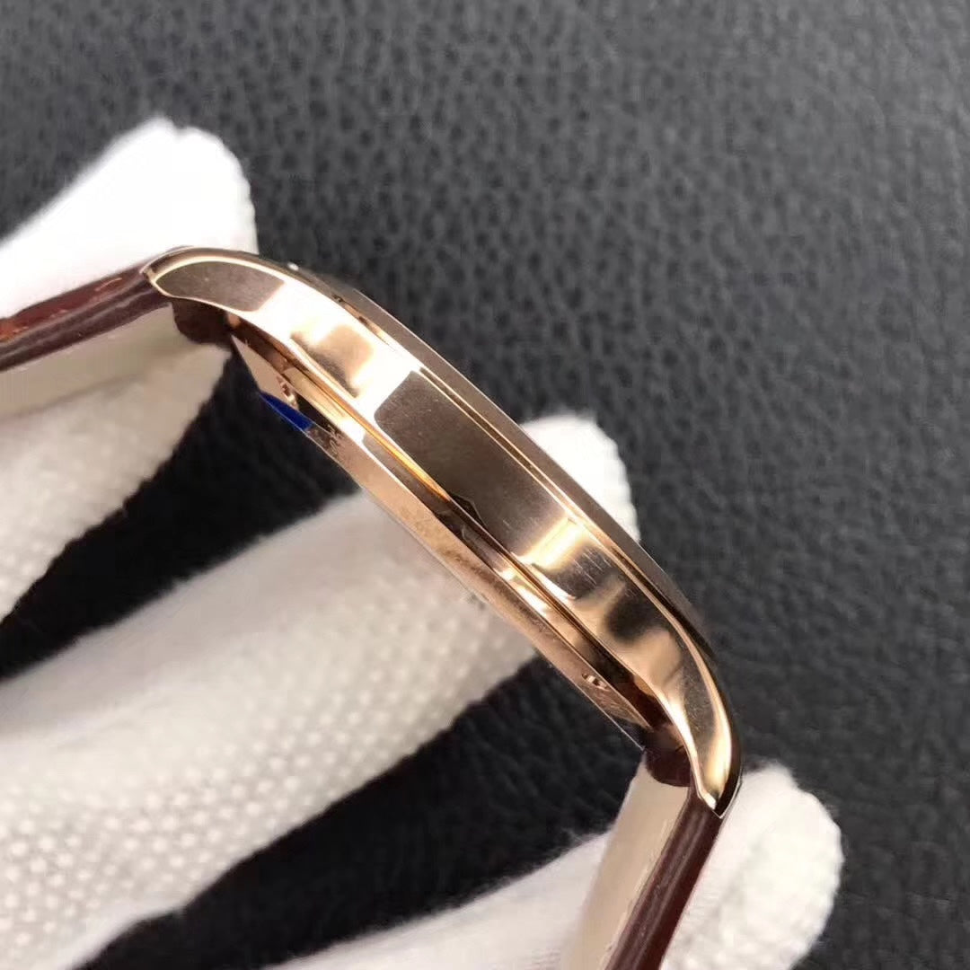 JAEGER MASTER CONTROL DATE 40MM ROSE GOLD WHITE DIAL