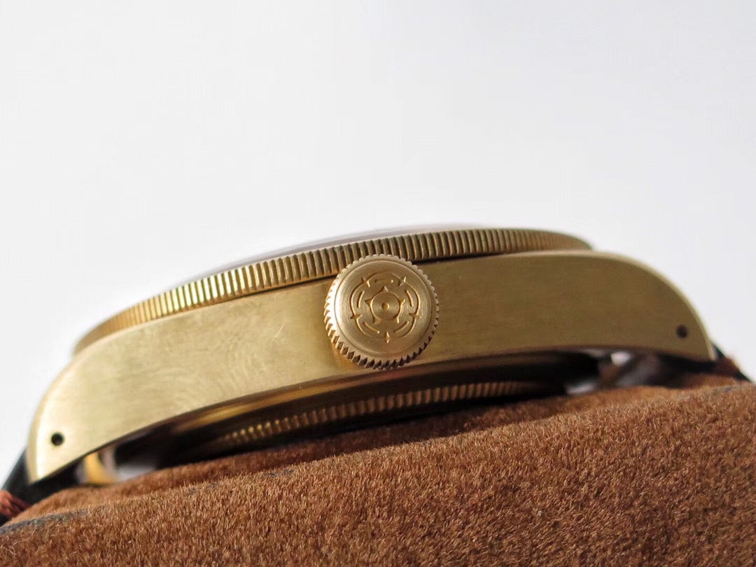 HERITAGE BLACK BAY 43 BRONZE CHRONOMETER LEATHER