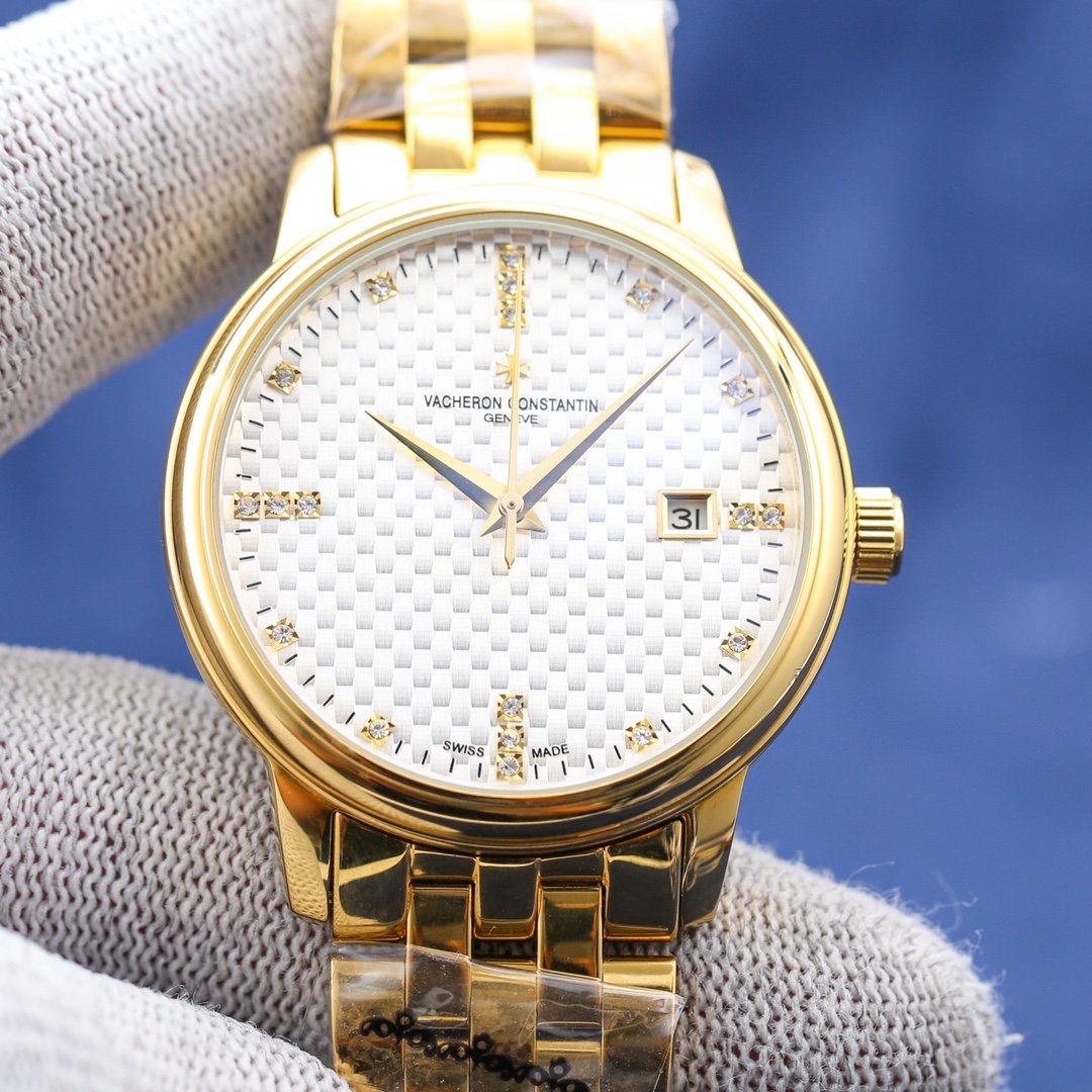 VACHERON PATRIMONY 40MM WHITE DIAL