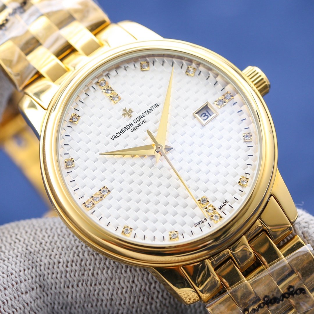 VACHERON PATRIMONY 40MM WHITE DIAL