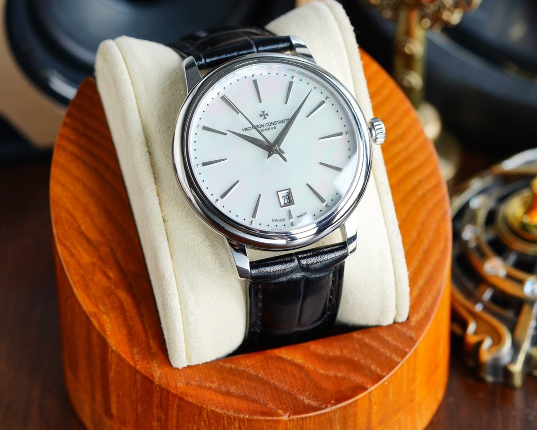 VACHERON PATRIMONY 40MM MOTHER OF PEARL DIAL
