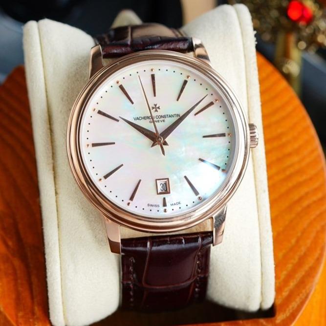 VACHERON PATRIMONY 40MM MOTHER OF PEARL DIAL