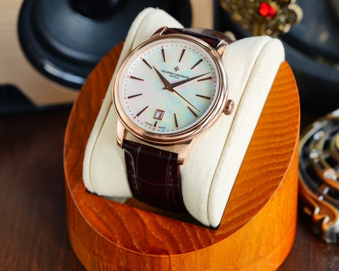 VACHERON PATRIMONY 40MM MOTHER OF PEARL DIAL
