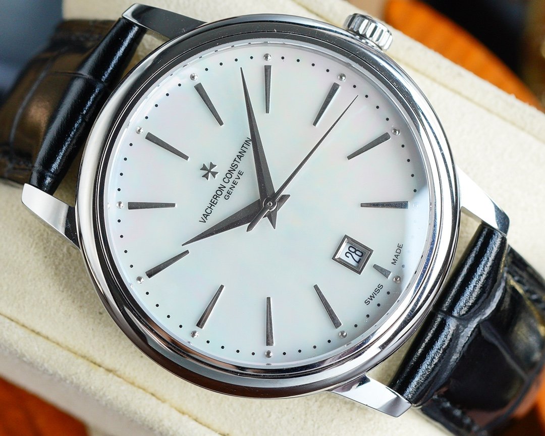 VACHERON PATRIMONY 40MM MOTHER OF PEARL DIAL