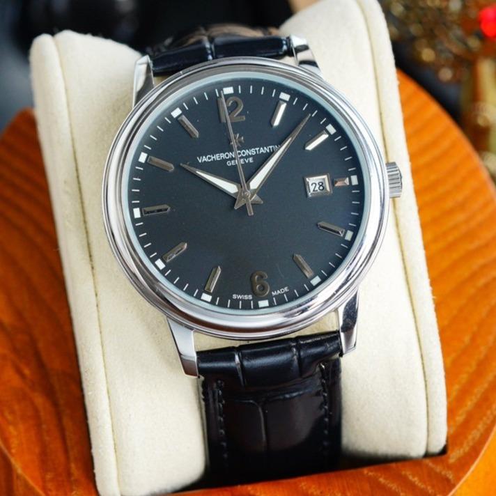 VACHERON PATRIMONY 40MM STEEL CASE ARABIC NUMERALS