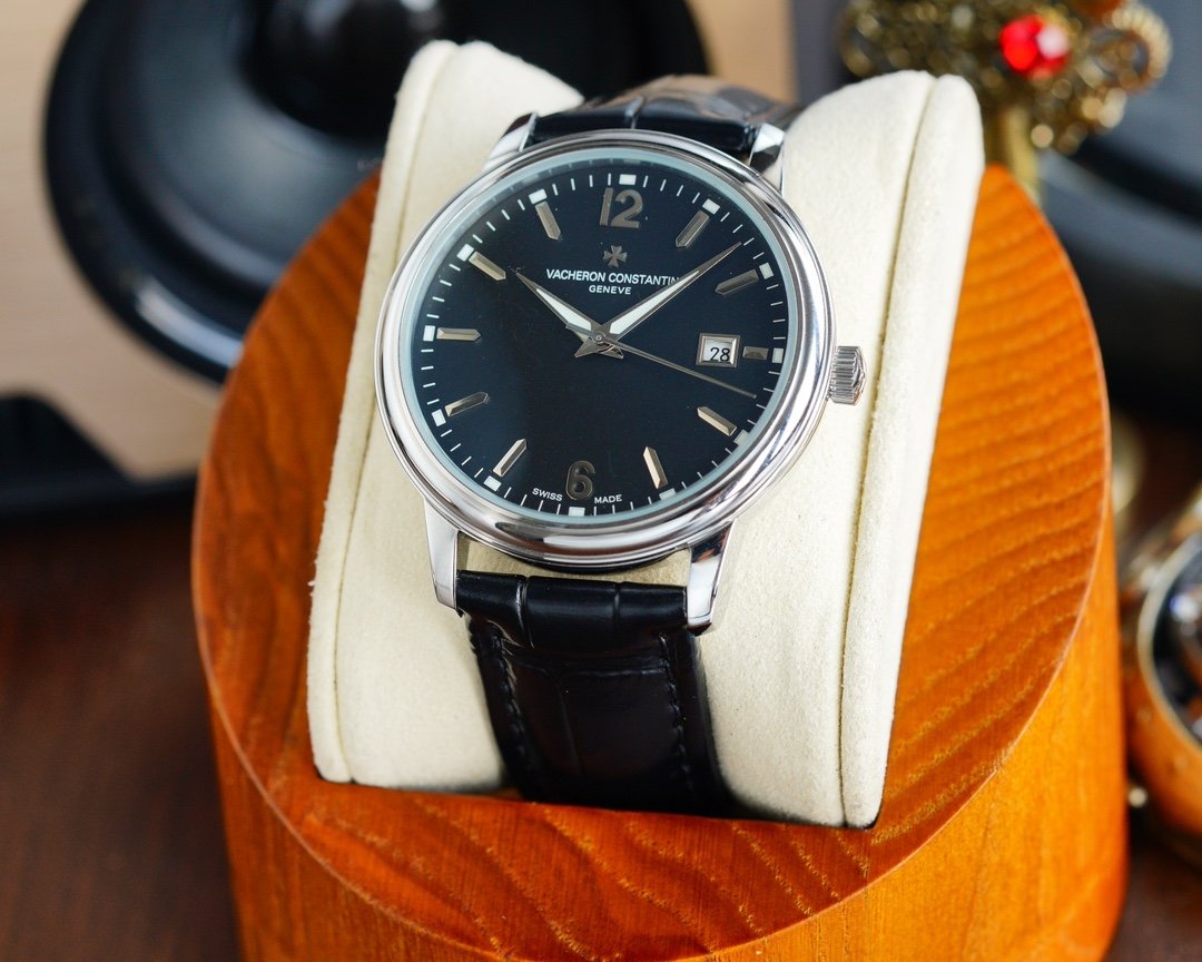 VACHERON PATRIMONY 40MM STEEL CASE ARABIC NUMERALS