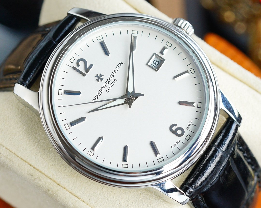 VACHERON PATRIMONY 40MM STEEL CASE ARABIC NUMERALS