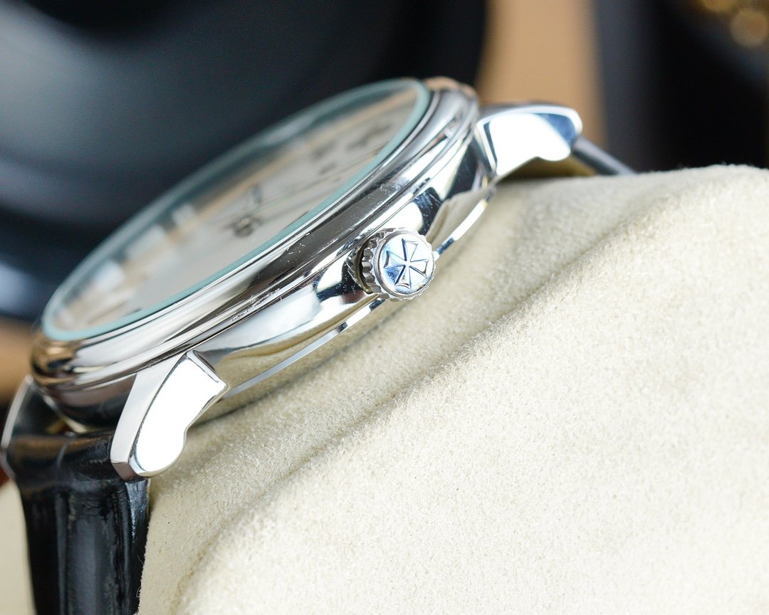 VACHERON PATRIMONY 40MM STEEL CASE ARABIC NUMERALS