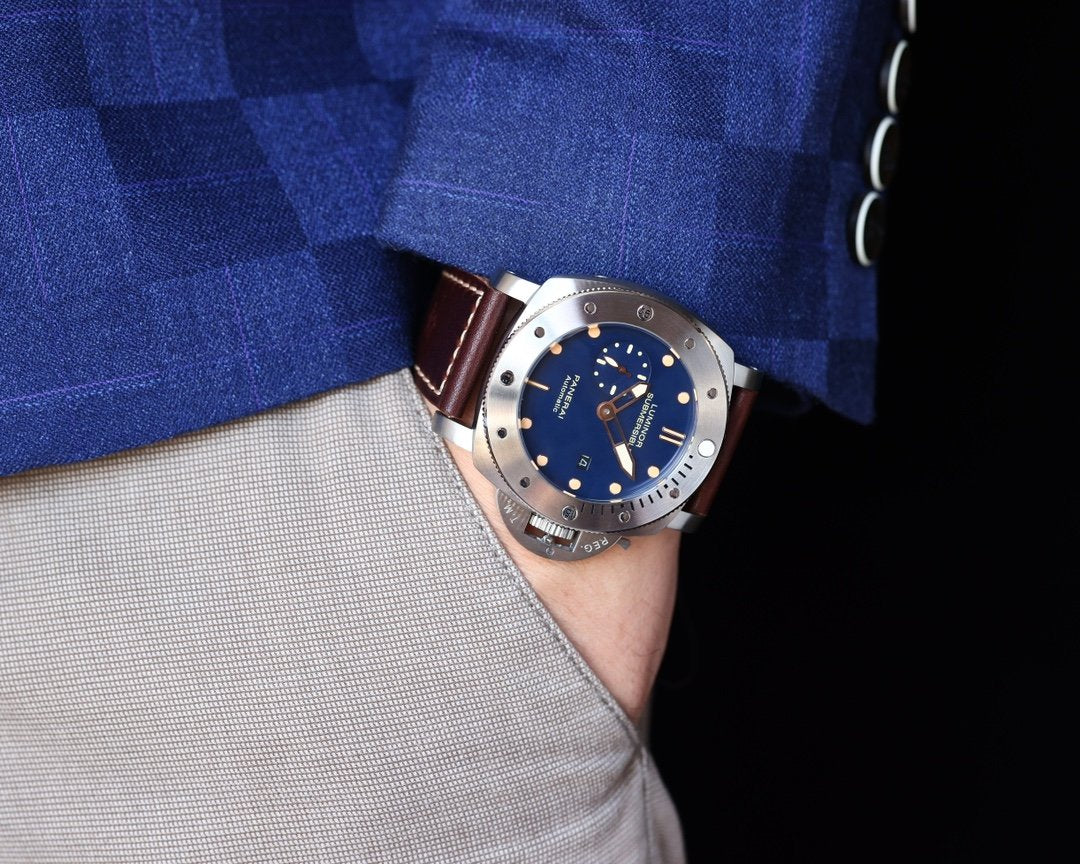 PANERAI SUBMERSIBLE 47 BLUE DIAL