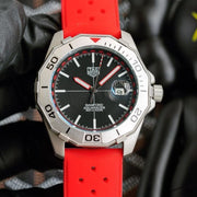 AQUARACER 300M 43MM BAMFORD STEEL CASE RUBBER