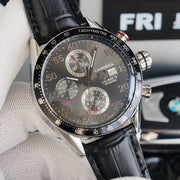 CARRERA CALIBRE 16 DAY-DATE CHRONOGRAPH 43MM LEATHER