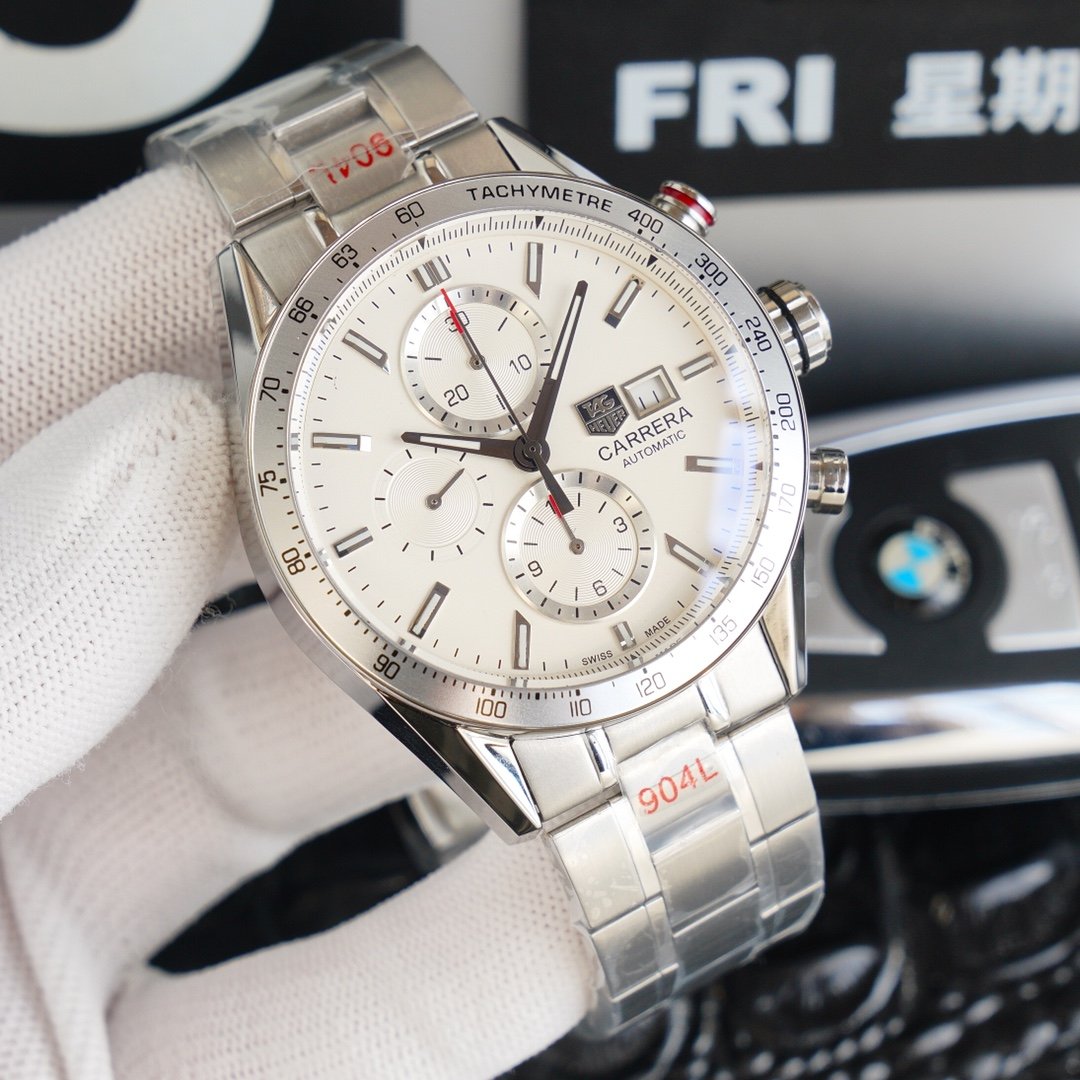 CARRERA CALIBRE 16 DAY-DATE CHRONOGRAPH 43MM