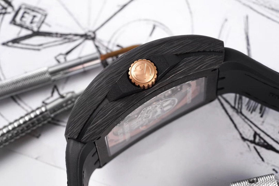 FRANCK VANGUARD RACING 44MM CARBON SKELETON DIAL
