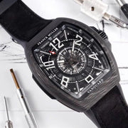 FRANCK VANGUARD RACING 44MM CARBON WHITE SKELETON DIAL