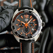 FORMULA 1 QUARTZ CHRONOGRAPH 41MM STEEL CASE LEATHER