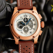 TAG HEUER MP4-12C CHRONOGRAPH QUARTZ ROSE GOLD WHITE DIAL