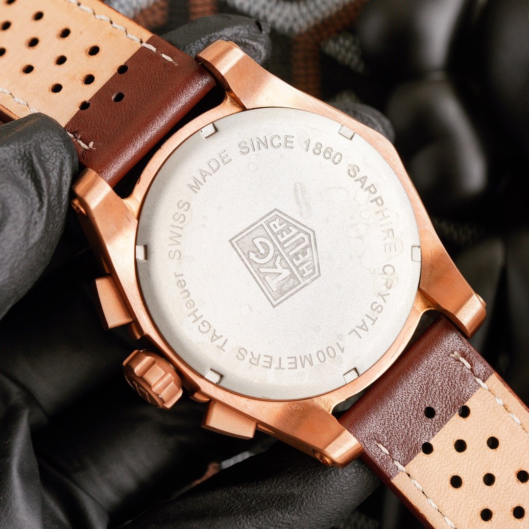 TAG HEUER MP4-12C CHRONOGRAPH QUARTZ ROSE GOLD WHITE DIAL