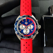 FORMULA 1 QUARTZ CHRONOGRAPH 41MM BLUE RED