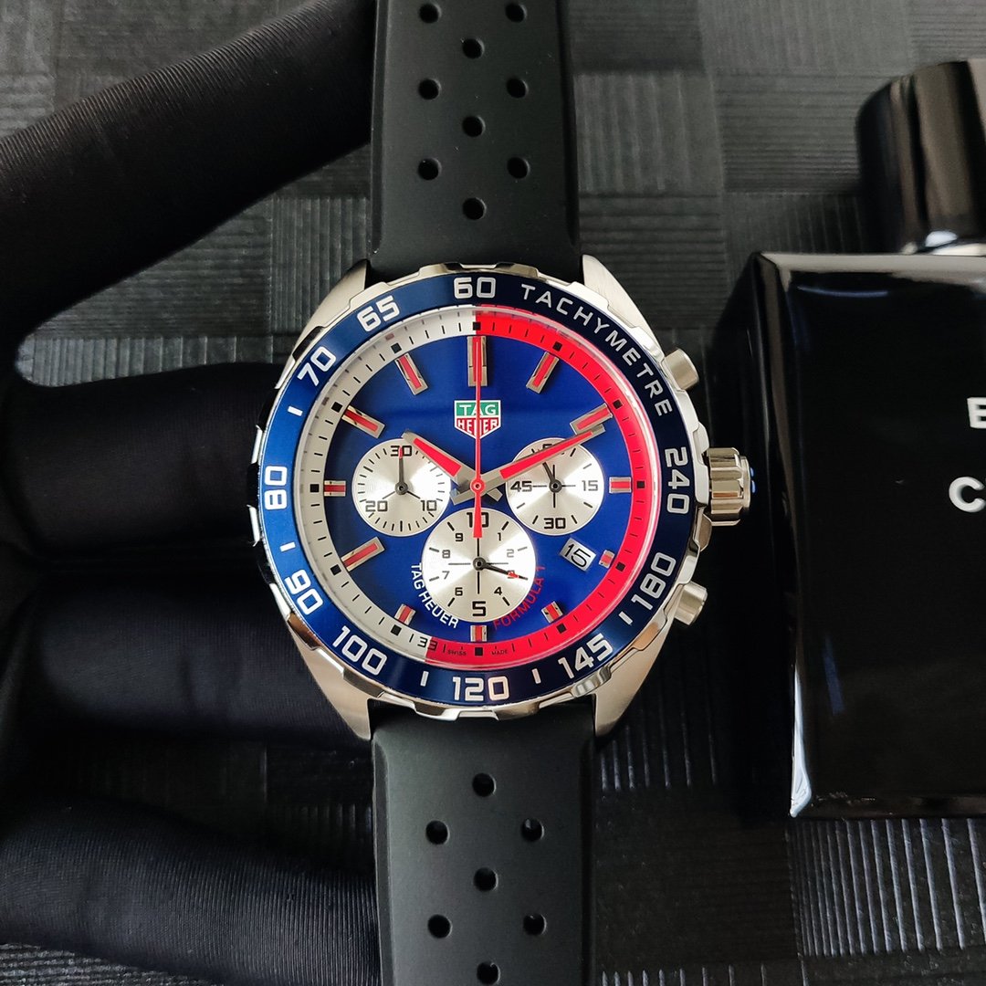 FORMULA 1 QUARTZ CHRONOGRAPH 41MM BLUE RED