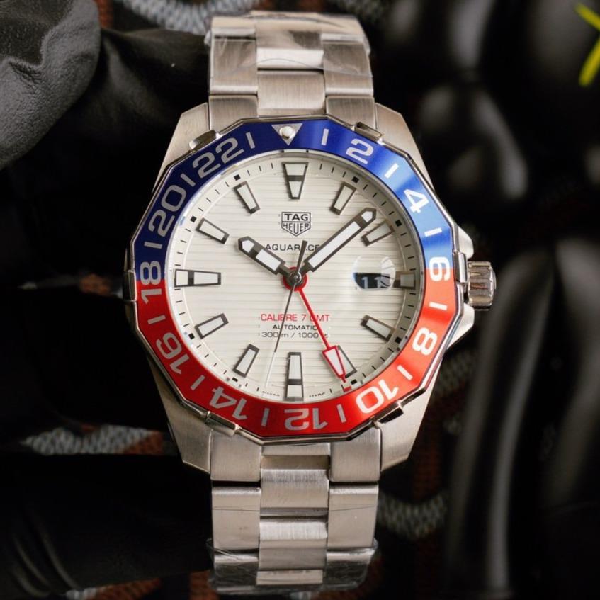 AQUARACER CALIBRE 7 GMT STEEL CASE