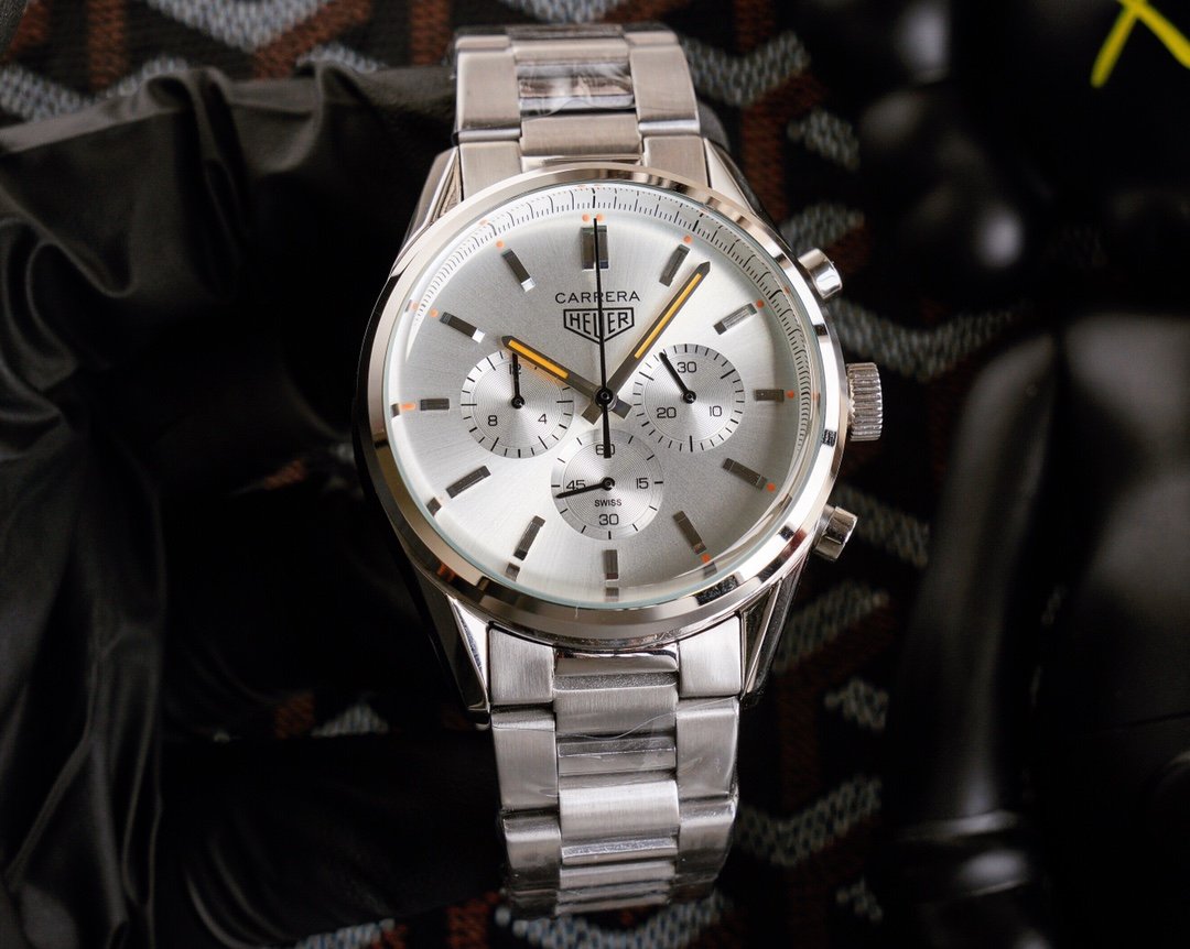 CARRERA CHRONOGRAPH QUARTZ 41MM STAINLESS STEEL