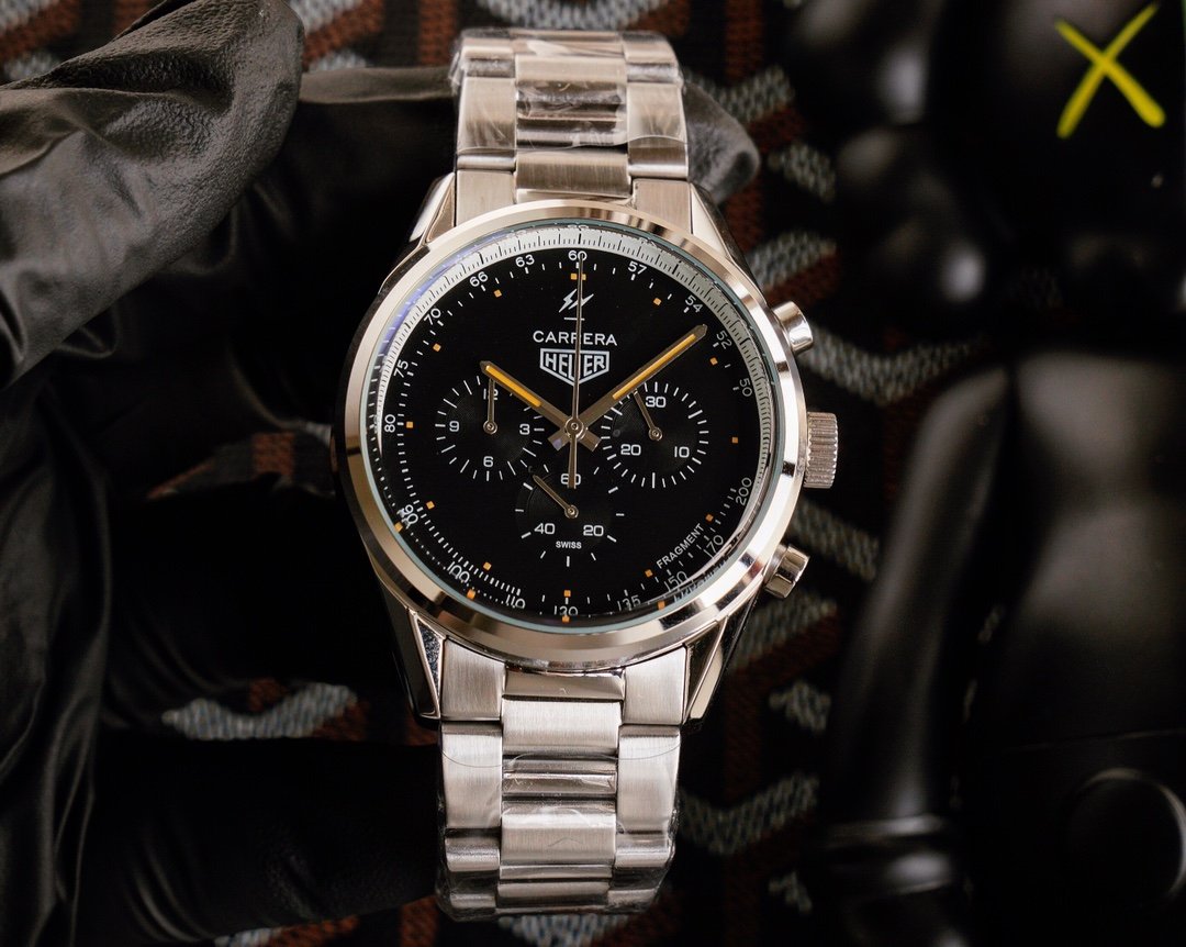 CARRERA CHRONOGRAPH QUARTZ 41MM STAINLESS STEEL