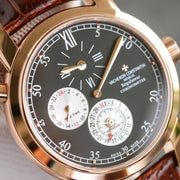 VACHERON DUAL TIME REGULATEUR CHRONOMETER ROSE GOLD