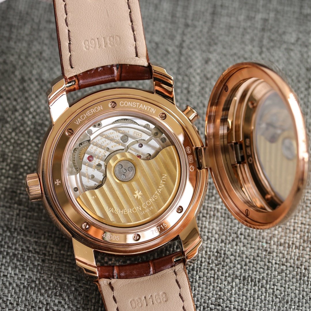 VACHERON DUAL TIME REGULATEUR CHRONOMETER ROSE GOLD