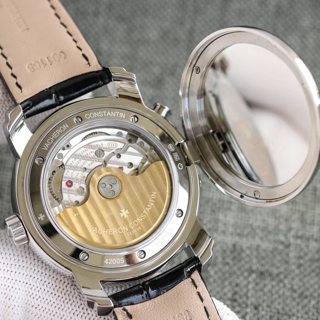 VACHERON DUAL TIME REGULATEUR CHRONOMETER WHITE GOLD