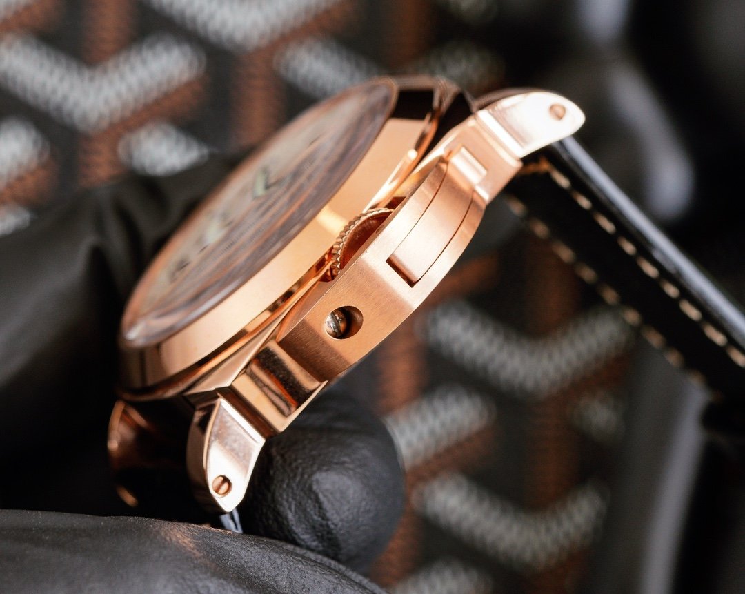 LUMINOR MARINA 44MM ROSE GOLD WHITE DIAL