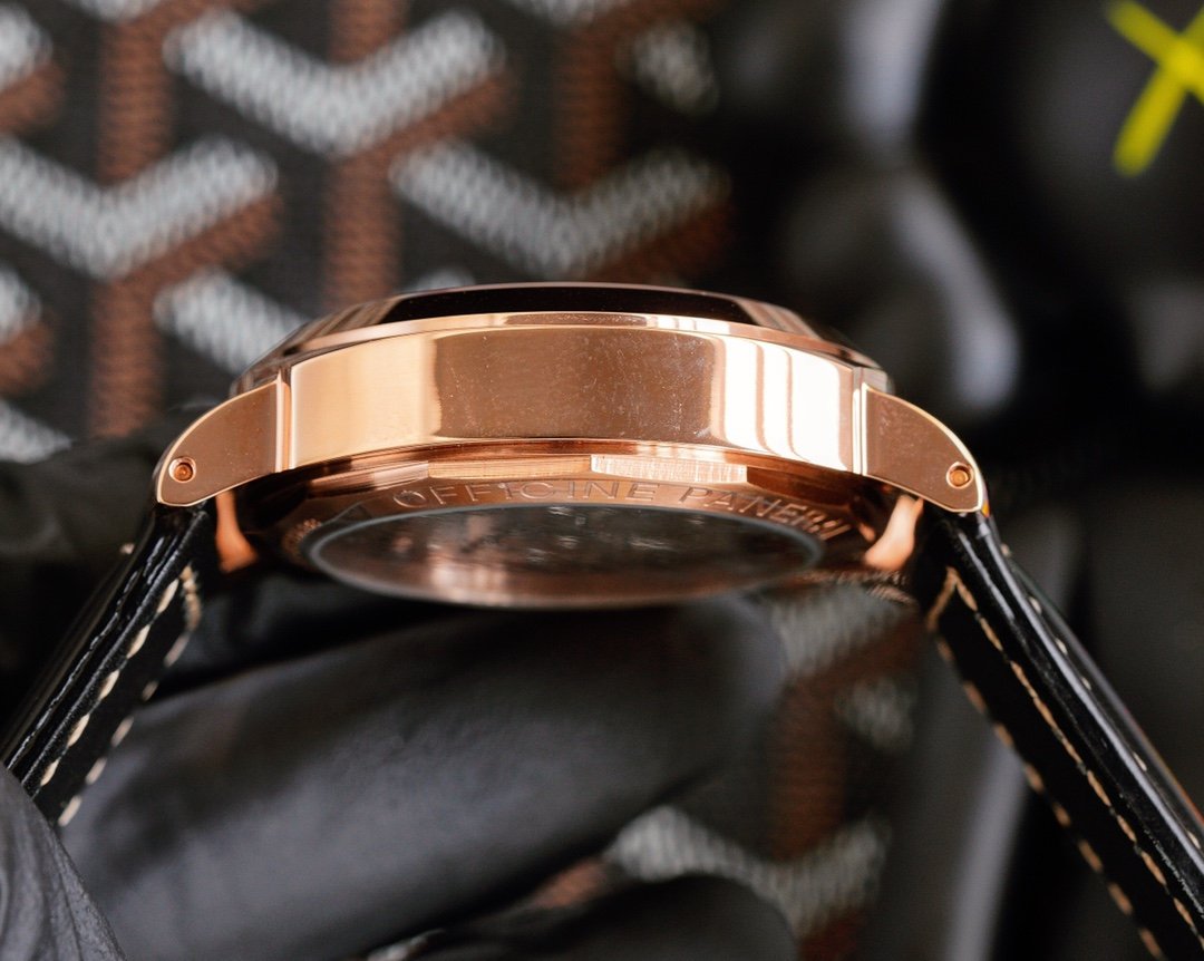 LUMINOR MARINA 44MM ROSE GOLD WHITE DIAL