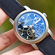 JAEGER MASTER ULTRA THIN TOURBILLON SKELETON DIAL