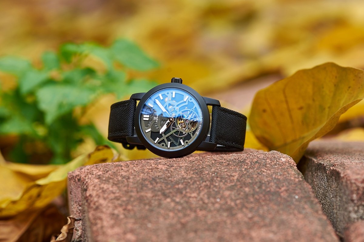 JAEGER MASTER ULTRA THIN TOURBILLON SKELETON DIAL