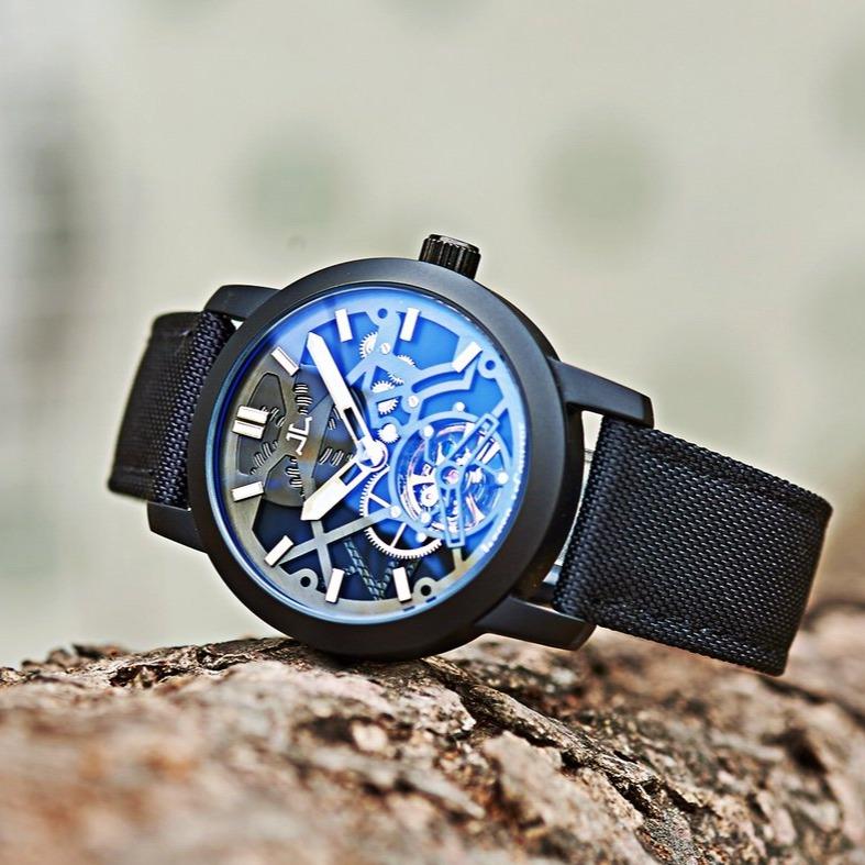JAEGER MASTER ULTRA THIN TOURBILLON SKELETON DIAL